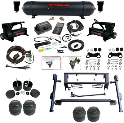Air Lift 27685 3P Air Ride Suspension Kit Ekstensive 2-Link Fits 88-98 GM C15 - Image 1 of 4