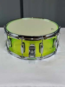 Fluoreszierende grüne Acryl Snare Drum SD14x6-FG - Bild 1 von 5