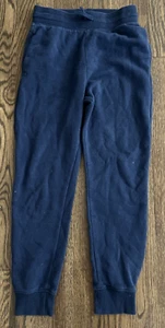 H&M Boys Navy Blue Sweatpants Fleece Soft Size 16 Teen / Pre-Teen Excellent - Picture 1 of 7