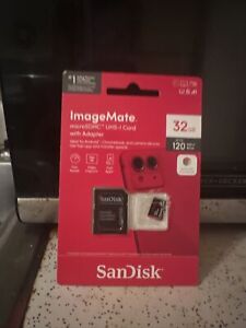 SanDisk 32GB ImageMate microSDHC UHS 1 Memory Card with Adapter NEW