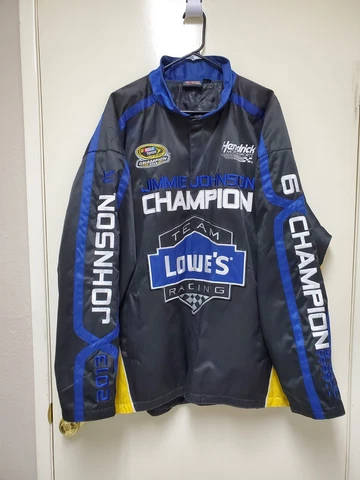 Chase Authentics Nascar 2013 Lowes Jimmy Johnson Champion Racing Jacket Size 3XL Cover