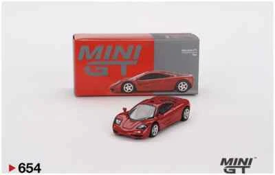 Mini GT MGT00654LHD McLaren F1 Red Die Cast 1/64 - Immagine 1 di 3