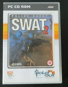 PC Game CD Rom Police Quest SWAT 2 - Retro Game - Sierra - Foto 1 di 3
