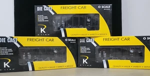 K-line K6253-1231 CNJ Ribbed 2-bay hopper, set of 3 - Picture 1 of 5