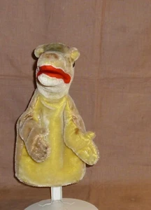 Muñeca de mano cocodrilo, mohair, usada, buen estado de liquidación de colección - Imagen 1 de 3