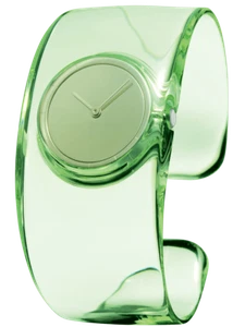 ISSEY MIYAKE NY0W001 Light Green Bangle O Designe Tokujin Yoshioka Quartz Watch - Picture 1 of 1