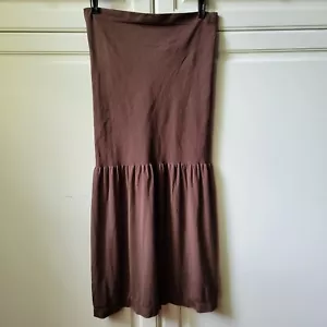 Nwt Wolford Fatal Lax Fit Skirt Bandeau Dress Ristretto Seamless Slim Fitting L - Picture 1 of 9