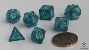 Q-Workshop BNIB The Witcher Dice Set. Yennefer - Sorceress Supreme - Picture 1 of 1