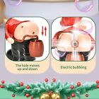 Christmas Bubble Machine Button Control Funny Bubble Maker For Festival Part GH~