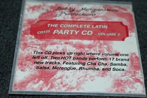 Bobby Morganstein The Complete Latin Party CD II 25 VG+ Samba Soca Cha Cha Salsa - Picture 1 of 2
