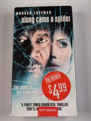 Along Came a Spider (VHS) 2001 Morgan Freeman, Wincott, Potter TESTED - Image 1 of 4