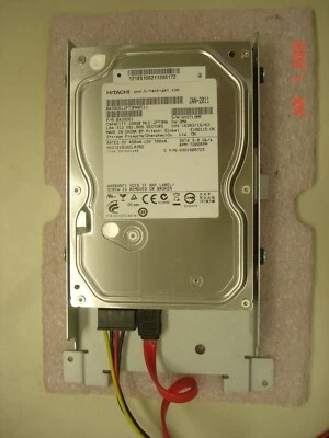 121K51002 160GB 3.0Gbps 7.2k SATA HITACHI HDD FOR XEROX 5775 W/ TRAY & CABLES - Image 1 of 4