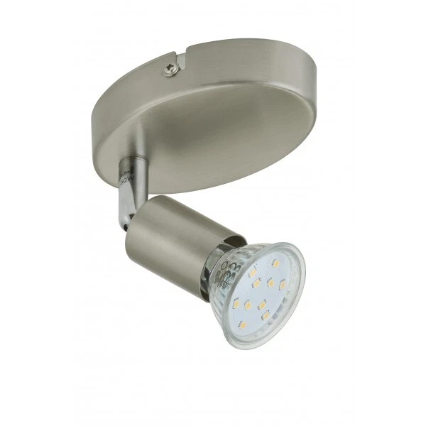 Faretto Spot Singolo Gu10 Simple Satinato BRILONER 2767012 - Immagine 1 di 1