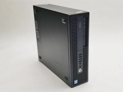 HP EliteDesk 800 G2 SFF Intel i5-6500 3.20GHz 4GB DDR4 500GB HDD Win10 Home PC - Image 1 of 4
