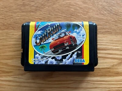 Outrun Japan MegaDrive Mega Drive Cart Only! Sega Arcade Racer Out Run Cart - Image 1 of 4