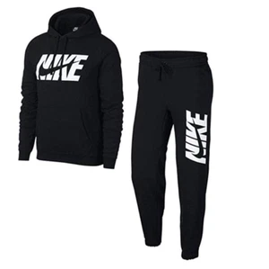 Nike Mens Tracksuit Fleece Hooded Jogging Bottms Joggers - M L XL Newest Model - Picture 1 of 2