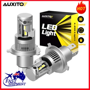 2X H4 LED Headlight Bulbs Hid Xenon Halogen 6000K For White Nissan Navara D22 - Picture 1 of 11
