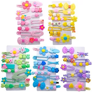 70PCS Hair Accessories for Girls Little Girl Hair Clips Barrettes for Baby To... - Picture 1 of 7