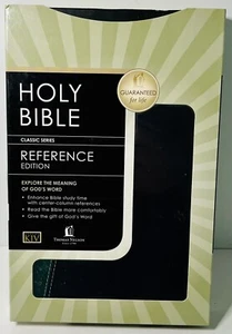 KJV Bible Reference Edition Classic Series Nelson 1989 w/ Slipcase Green & Black - Picture 1 of 7