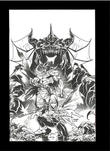 POWER RANGERS ILIMITADO #1 VARIANTE BOCETO CASI NUEVO SIN LEER 2021 COMIC KINGS - Imagen 1 de 3