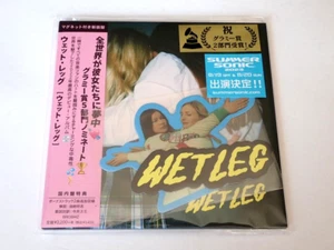 WET LEG - JAPANESE CD ALBUM / MAGNETS OBI STRIP & BONUS TRACKS - SEALED BRC0694 - Picture 1 of 6