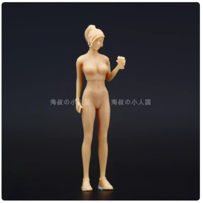 1/64 Trendy Street Photography Beauty Model Miniature Model Scene Props - Image 1 of 3