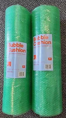 Bubble Cushioning Wrap Padding 2 Rolls 24" Wide x 40 ft Long each roll - Image 1 of 3