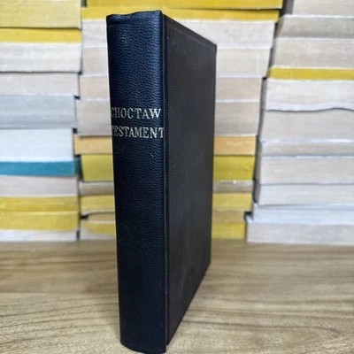 Choctaw  Testament Vintage - Native Bible  Christianity RARE HTF Old - Image 1 of 4