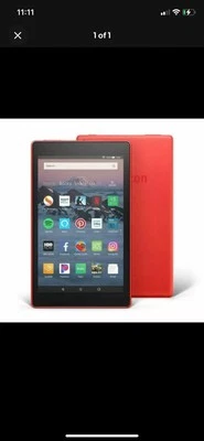 Amazon Fire HD 8 (8th Generation) 32 GB, Wi-Fi, 8 in - Punch Red sealed new e1 - Image 1 of 2