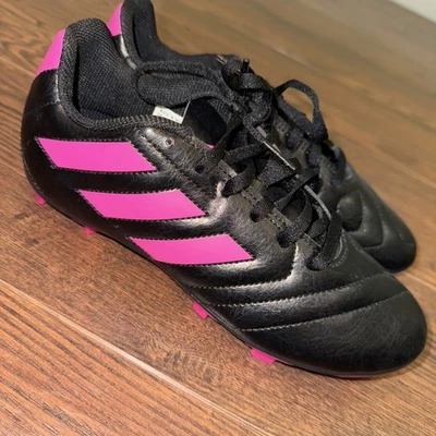 Adidas Goletto VII FG Zapatos de Fútbol Botines Negro Rosa Jóvenes Niños Hombre 5.5 FV2895 Foto 1 de 4