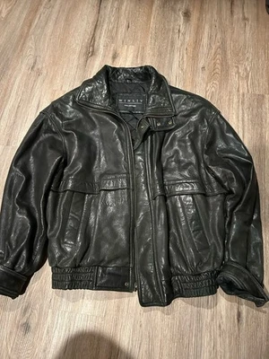 Jaqueta de couro punk estética gótica anos 80/90 - Imagem 1 de 4