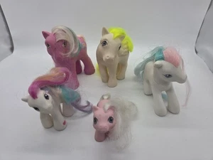 Menge 5 My Little Pony Spielzeug Baby Schnüffelt Dampfgarer Pegasus Lulabelle Sandy - Bild 1 von 9