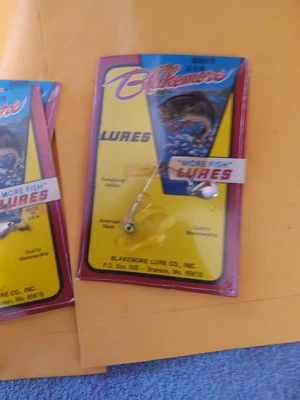 Señuelos Blakemore 1/16 OZ "Más peces" 3602 hechos en Estados Unidos lote de 6  Foto 1 de 4