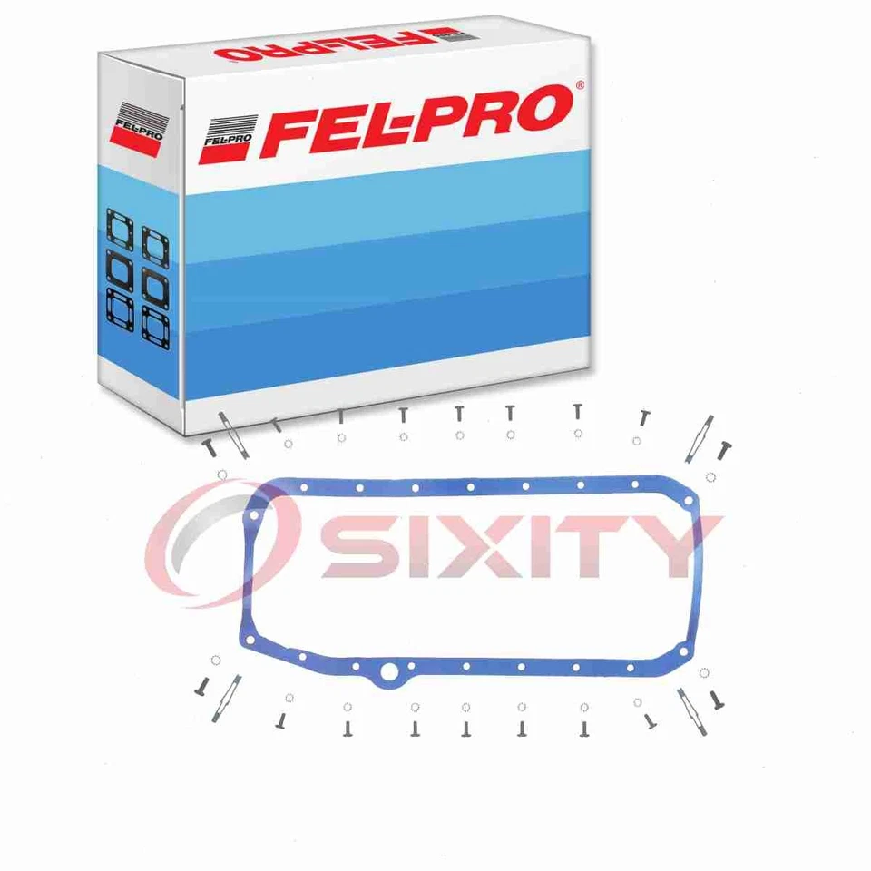Juego de juntas de cárter de aceite de motor Fel-Pro para camioneta GMC C15 C1500 1967-1974 4,6 L UT Foto 1 de 4
