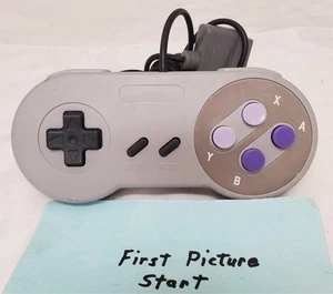Super Nintendo SNES System Console Replacement Controller - Picture 1 of 6