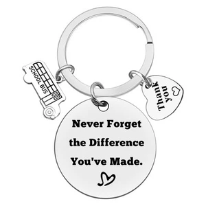 Bus Driver Keychain School Bus Driver Appreciation Gifts Bus Driver Retiremen... - Picture 1 of 7