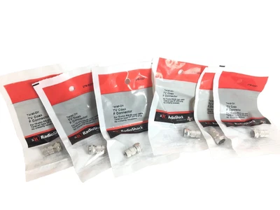 RadioShack Twist-On RG-59 F Connector 278-0227 (Pack of 6) - Image 1 of 2