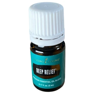 Young Living Deep Relief Essential Oil Blend 5 ml New Sealed - Picture 1 of 7