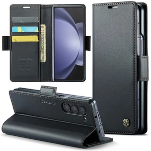 Magnetische PU Leder Handy Hülle für Samsung Galaxy Z Fold 7 6 5 Stoßfest Cover - Bild 1 von 30