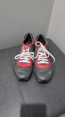 Zapatillas Diesel Take Para Hombre Talla 12 RN93243 00YD14 RARAS Gris Rojo Blanco Cordones Nobox Foto 1 de 4