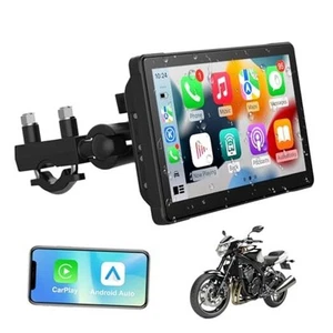 Carplay & Android Auto for Motorcycle: 7 Inches Waterproof Wireless Motorcycle - Picture 1 of 7