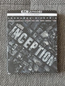 Inception (2010) 4K UHD + Blu-ray + Bonus Steelbook EU Import Neu & OVP - Bild 1 von 2