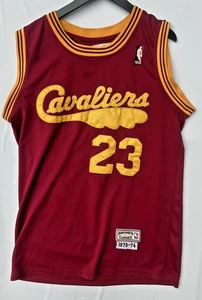 Vintage Basketball Jersey LeBron James Cavaliers 23 Hardwood Classic Size 48 - Picture 1 of 4