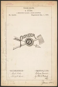 Photo:R. Guinn for Pioneer brand Medicine Called a Blood Renewer - Picture 1 of 1