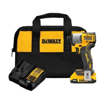 Dewalt 1/4" 20V MAX Brushless Impact Driver Kit, Compact, Ergonomic, High Torque - Image 1 of 4