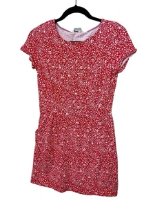Boden Phoebe Jerseykleid orange rot Taschen Kurzarm Gr. US4R - Bild 1 von 5