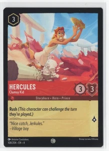 Disney Lorcana Ursula's Return Hercules 108/204 Common NON-FOIL - Picture 1 of 1