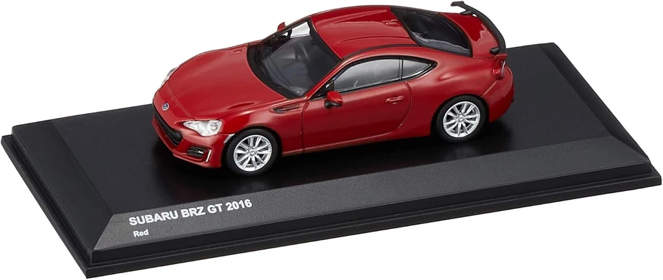 Kyosho Original 1/64 Subaru BRZ GT 2016 Red KS07070A5 W/ Tracking