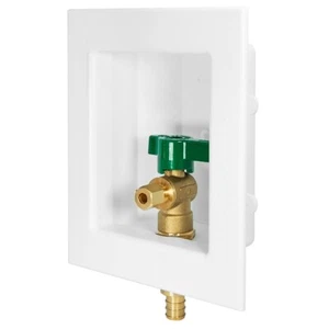EFIELD Eismaschine Auslassbox, 1/4 Drehung Messingventil, 1/2" Crimp Pex Einlass - Bild 1 von 3