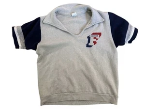 VNG 70's 80's Champion Fordham College Sweatshirt T Shirt Polo Medium USA Made - Picture 1 of 8